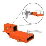 EBESTTECH 2" Receiver Forklift Trailer Hitch Adapter