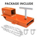 EBESTTECH 2" Receiver Forklift Trailer Hitch Adapter