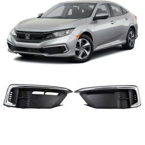 Fog Light Cover Bezel Set for Honda Civic