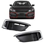 Fog Light Cover Bezel Set for Honda Civic