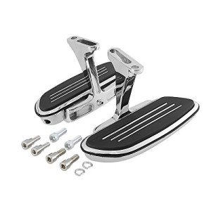 Chrome Passenger Footboards for Harley Motorcycles 1993-2024