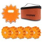 HEIGPAN GP906 LED Road Flares Safety Lights 6-Pack