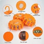 HEIGPAN GP906 LED Road Flares Safety Lights 6-Pack