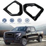 Fog Light Bezel Covers for 2019-2021 GMC Sierra 1500