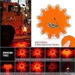 HEIGPAN GP906 LED Road Flares Safety Lights 6-Pack