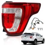Ford Explorer Tail Light Assembly (2016-2019, Right Side)