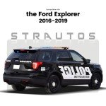 Ford Explorer Tail Light Assembly (2016-2019, Right Side)