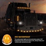 17 LED Watermelon Lights for Trucks - 2 Pack