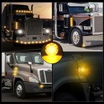 17 LED Watermelon Lights for Trucks - 2 Pack