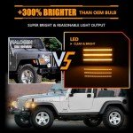 Jeep Wrangler TJ Smoked Turn Signal Light Set