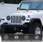 Jeep Wrangler TJ Headlight Cover Bezels (Pair)