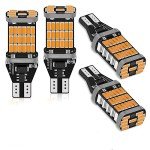 Alopee Amber LED Turn Signal Bulbs - Pack of 4