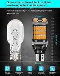 Alopee Amber LED Turn Signal Bulbs - Pack of 4