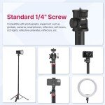 Portable 81" Adjustable Photography Light Stand Tripod