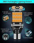 Alopee Amber LED Turn Signal Bulbs - Pack of 4