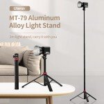 Portable 81" Adjustable Photography Light Stand Tripod