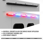 Ceptor® 60" Red/Blue LED Running Board Lights