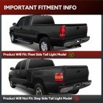 Chevy Silverado & GMC Sierra Tail Lights Assembly