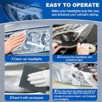 Car Headlight Restoration and Polishing Kit