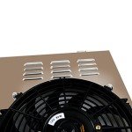 Aluminum Radiator Shroud with Dual Fans for Chevy