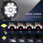 7-Inch Round LED Offroad Lights for Trucks
