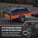 4-Pin 5-Wire Trailer Wiring Harness - 26FT