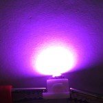 Pink T3 Neo Wedge LED Car Dashboard Lights