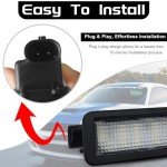 LED License Plate Light for 2015-2023 Dodge, Chrysler