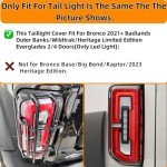 Ford Bronco 2021-2023 Tail Light & Headlight Trim Kit