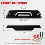 RACBOX Smoked LED 3rd Brake Light for Tacoma