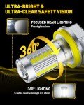 AUXITO H11/H8 LED Fog Light Bulbs - Cool White