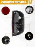 Nissan Frontier Tail Light Assembly Replacement, Left