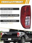 Nissan Frontier Tail Light Assembly Replacement, Left