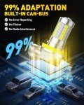 AUXITO H11/H8 LED Fog Light Bulbs - Cool White