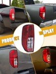 Nissan Frontier Tail Light Assembly Replacement, Left
