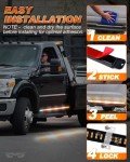 LUMENIX 60" LED Emergency Strobe Light Strips