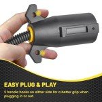 7 Pin to 5 Pin Trailer Adapter Plug Converter