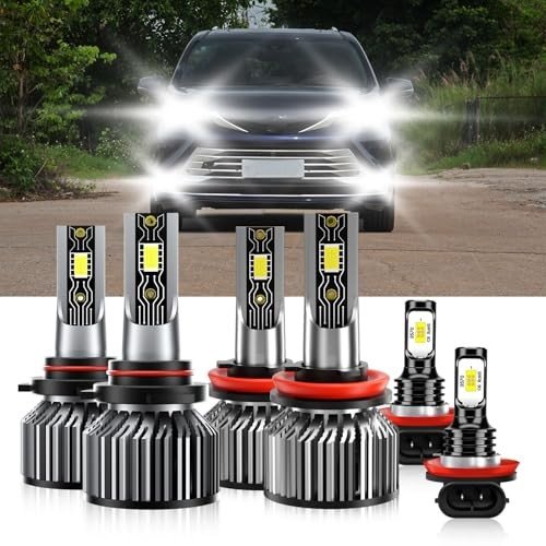Toyota Sienna 2011-2020 9005 H11 LED Bulbs Set