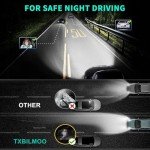 Toyota Sienna 2011-2020 9005 H11 LED Bulbs Set