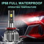 Toyota Sienna 2011-2020 9005 H11 LED Bulbs Set