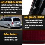 Boine Right Passenger Tail Light for Town & Country