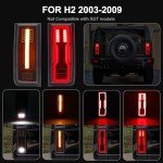 Aexploer LED Tail Lights for H2 2003-2009