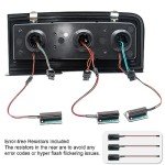 Aexploer LED Tail Lights for H2 2003-2009