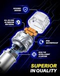 Super Bright Amber 1156 LED Bulbs – Pack of 2
