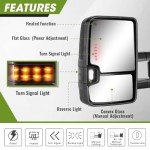 Towing Mirrors for 2003-2007 Chevy/GMC Trucks