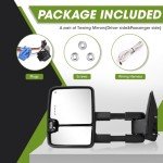 Towing Mirrors for 2003-2007 Chevy/GMC Trucks