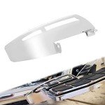 Harley Softail Motorcycle Floorboard Heel Guard in Chrome