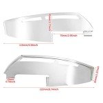 Harley Softail Motorcycle Floorboard Heel Guard in Chrome