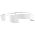 Harley Softail Motorcycle Floorboard Heel Guard in Chrome