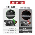 Black Housing Headlight Assembly for 2016-2022 Tacoma